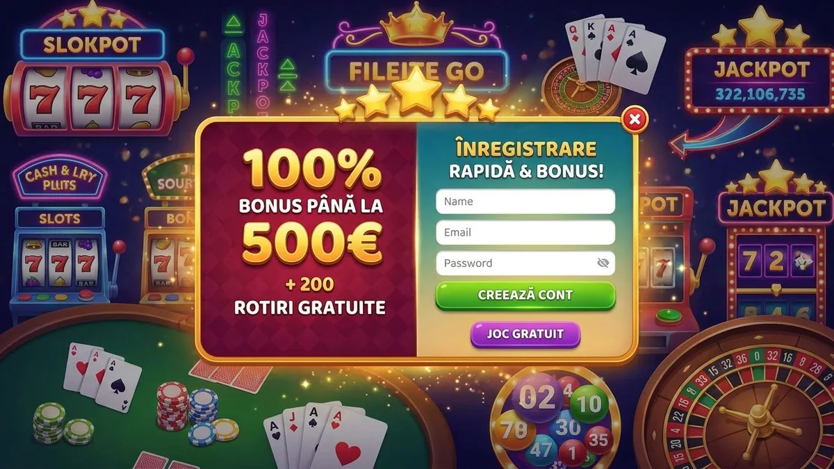 Înregistrare cu bonus